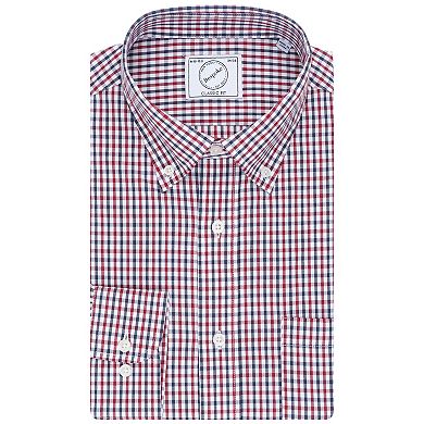 Men's Bespoke Classic-Fit Pinpoint Oxford Dress Shirt