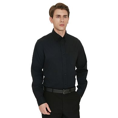 Men's Bespoke Classic-Fit Pinpoint Oxford Dress Shirt