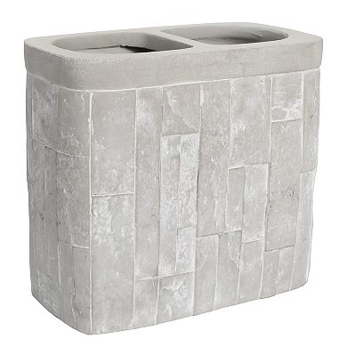 Sweet Home Collection Avalon Concrete 4-Piece Bath Accessory Bathroom Set