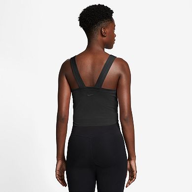 Women's Nike One Fitted Dri-FIT Crop Tank Top