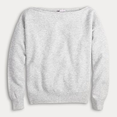 Juniors' SO Slouch Off Shoulder Sweater