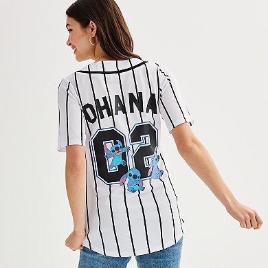 Disney's Stitch Juniors' Graphic Baseball Jersey