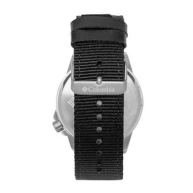 Men's Columbia Timing Sandblasted Nylon Strap Watch