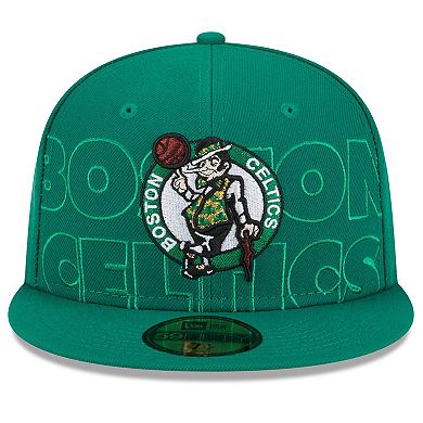 Men's New Era  Kelly Green Boston Celtics 2023 NBA Draft 59FIFTY Fitted Hat