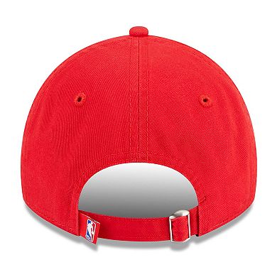 Men's New Era  Red Houston Rockets 2023 NBA Draft 9TWENTY Adjustable Hat