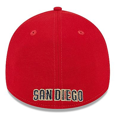 Men's New Era  Red San Diego Padres 2023 Fourth of July 39THIRTY Flex Fit Hat