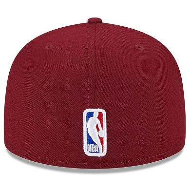 Men's New Era  Wine Cleveland Cavaliers 2023 NBA Draft 59FIFTY Fitted Hat