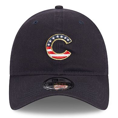 Women's New Era  Navy Chicago Cubs 2023 Fourth of July 9TWENTY Adjustable Hat