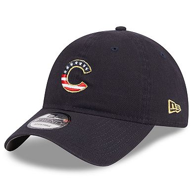 Women's New Era  Navy Chicago Cubs 2023 Fourth of July 9TWENTY Adjustable Hat
