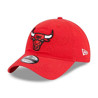 Men's New Era  Red Chicago Bulls 2023 NBA Draft 9TWENTY Adjustable Hat