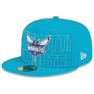 Men's New Era  Teal Charlotte Hornets 2023 NBA Draft 59FIFTY Fitted Hat