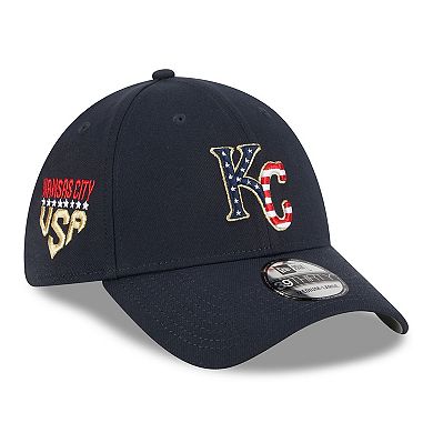 Men's New Era  Navy Kansas City Royals 2023 Fourth of July 39THIRTY Flex Fit Hat