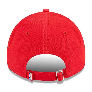 Men's New Era  Red Atlanta Hawks 2023 NBA Draft 9TWENTY Adjustable Hat