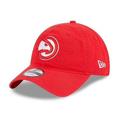 Men's New Era  Red Atlanta Hawks 2023 NBA Draft 9TWENTY Adjustable Hat