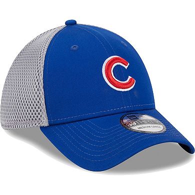 Men's New Era Royal Chicago Cubs Team Neo 39THIRTY Flex Hat