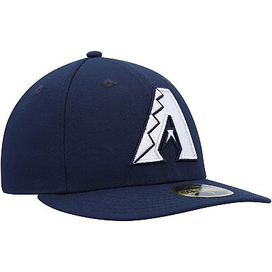 Men's New Era Navy Arizona Diamondbacks Oceanside Low Profile 59FIFTY Fitted Hat