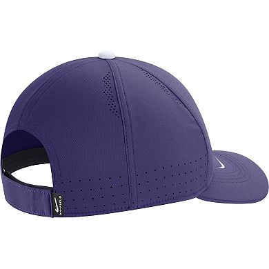 Men's Nike Purple Kansas State Wildcats 2023 Sideline Legacy91 Performance Adjustable Hat