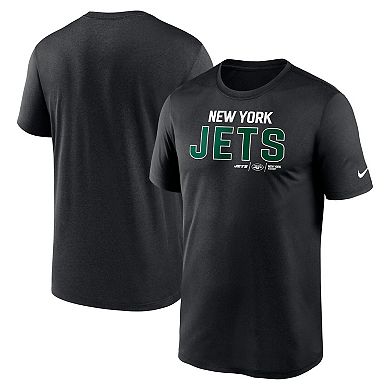 Men's Nike Black New York Jets Legend Community Performance T-Shirt