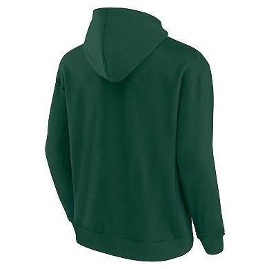 Unisex Fanatics Signature Green Green Bay Packers Super Soft Fleece Pullover Hoodie