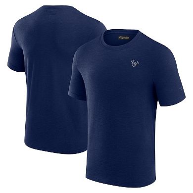 Men's Fanatics Signature Navy Houston Texans Modal Short Sleeve T-Shirt