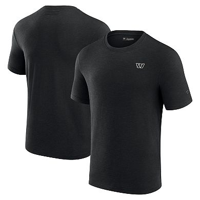 Men's Fanatics Signature Black Washington Commanders Modal Short Sleeve T-Shirt