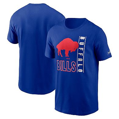 Men's Nike  Royal Buffalo Bills Lockup Essential T-Shirt