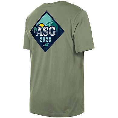 Men's New Era Green San Francisco Giants 2023 All-Star Game Evergreen T-Shirt