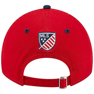 Men's New Era Red Portland Timbers Americana 9TWENTY Adjustable Hat