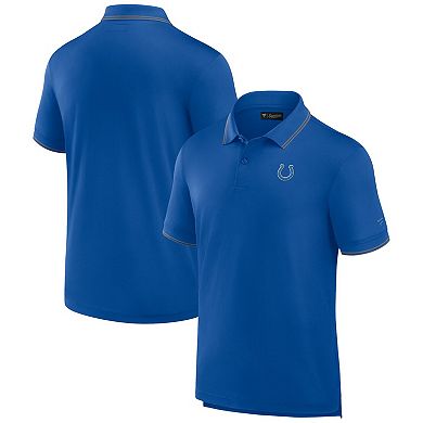 Men's Fanatics Signature Royal Indianapolis Colts Pique Polo Shirt