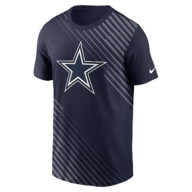 Men's Nike  Navy Dallas Cowboys Yard Line Fashion Asbury T-Shirt