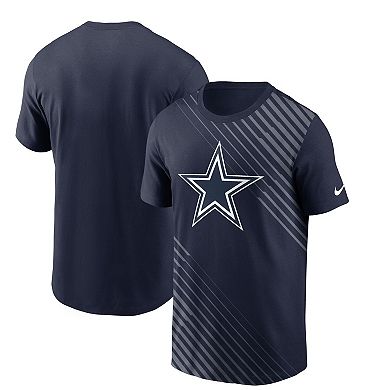 Men's Nike  Navy Dallas Cowboys Yard Line Fashion Asbury T-Shirt