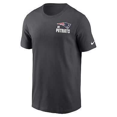 Men's Nike Anthracite New England Patriots Blitz Essential T-Shirt