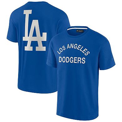 Unisex Fanatics Signature Royal Los Angeles Dodgers Super Soft Short Sleeve T-Shirt