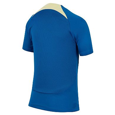 Youth Nike Blue Club America Academy Pro Performance Raglan Top