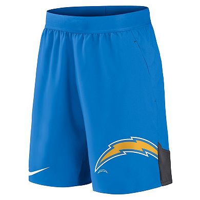 Men's Nike Powder Blue Los Angeles Chargers Stretch Performance Shorts