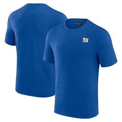 Men's Fanatics Signature Royal New York Giants Modal Short Sleeve T-Shirt