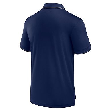Men's Fanatics Signature Navy Denver Broncos Pique Polo Shirt