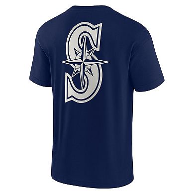 Unisex Fanatics Signature Navy Seattle Mariners Super Soft Short Sleeve T-Shirt
