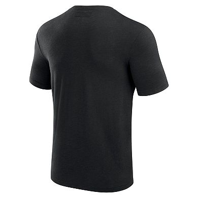Men's Fanatics Signature Black Pittsburgh Steelers Modal Short Sleeve T-Shirt