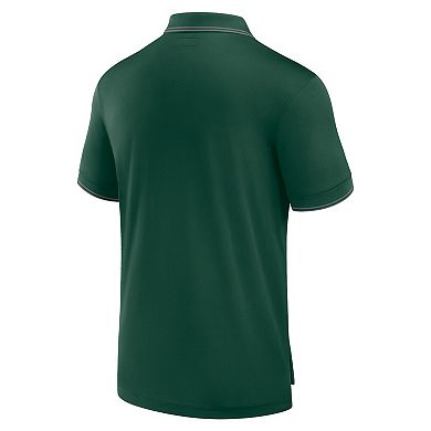 Men's Fanatics Signature Green Green Bay Packers Pique Polo Shirt