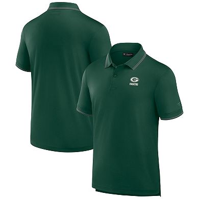 Men's Fanatics Signature Green Green Bay Packers Pique Polo Shirt
