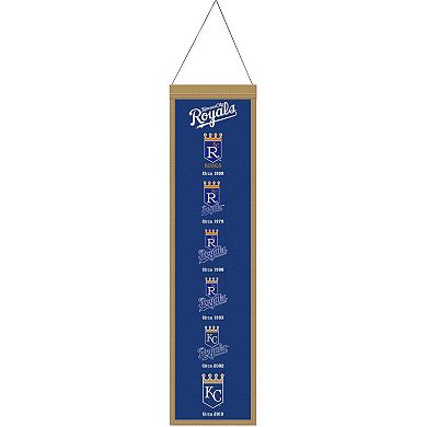 WinCraft Kansas City Royals 8" x 32" Evolution Banner