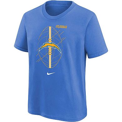 Preschool Nike Powder Blue Los Angeles Chargers Icon T-Shirt