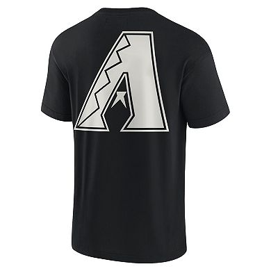 Unisex Fanatics Signature Black Arizona Diamondbacks Super Soft Short Sleeve T-Shirt