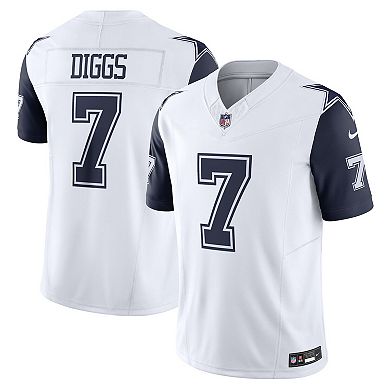 Men's Nike Trevon Diggs White Dallas Cowboys Alternate Vapor F.U.S.E. Limited Jersey