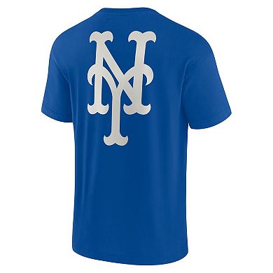 Unisex Fanatics Signature Royal New York Mets Super Soft Short Sleeve T-Shirt