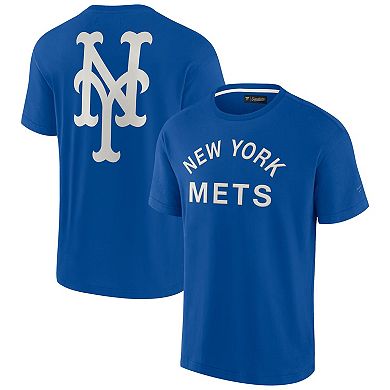 Unisex Fanatics Signature Royal New York Mets Super Soft Short Sleeve T-Shirt