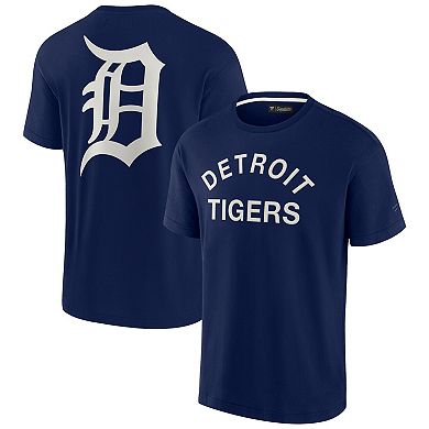 Unisex Fanatics Signature Navy Detroit Tigers Super Soft Short Sleeve T-Shirt