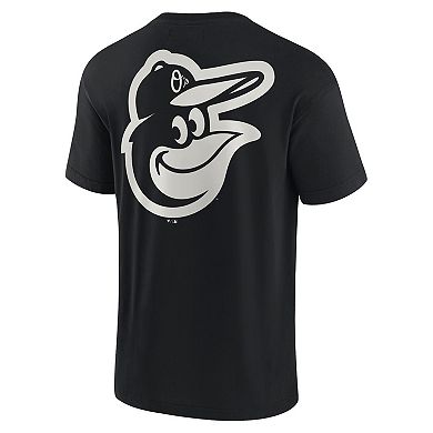 Unisex Fanatics Signature Black Baltimore Orioles Super Soft Short Sleeve T-Shirt