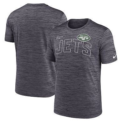 Men's Nike  Black New York Jets Velocity Arch Performance T-Shirt